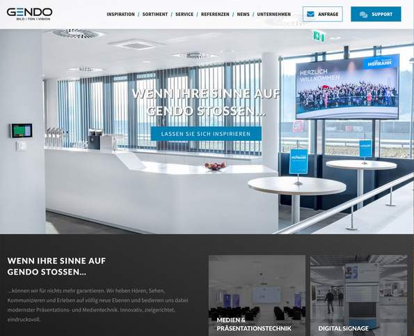 Gendo GmbH Startseite Gendo GmbH Startseite