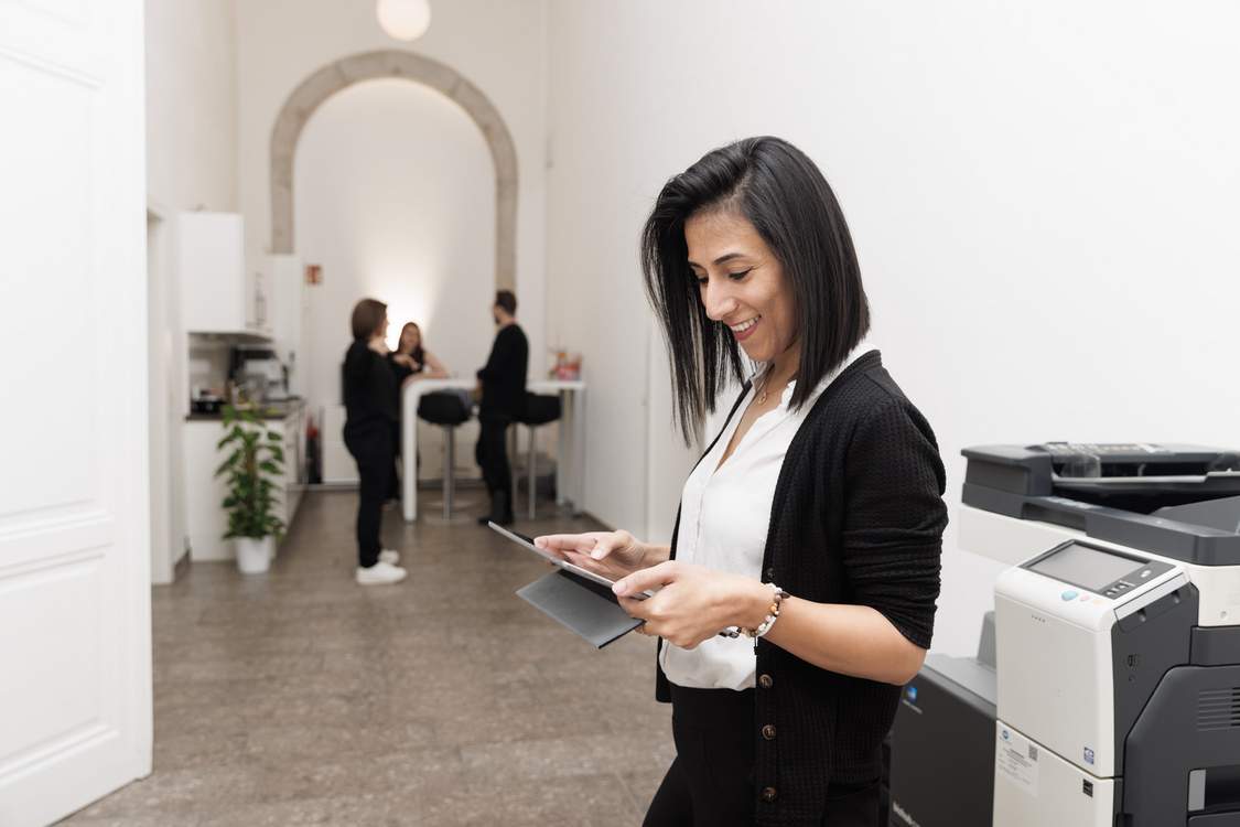 Impressionen aus unserem Büro in Linz