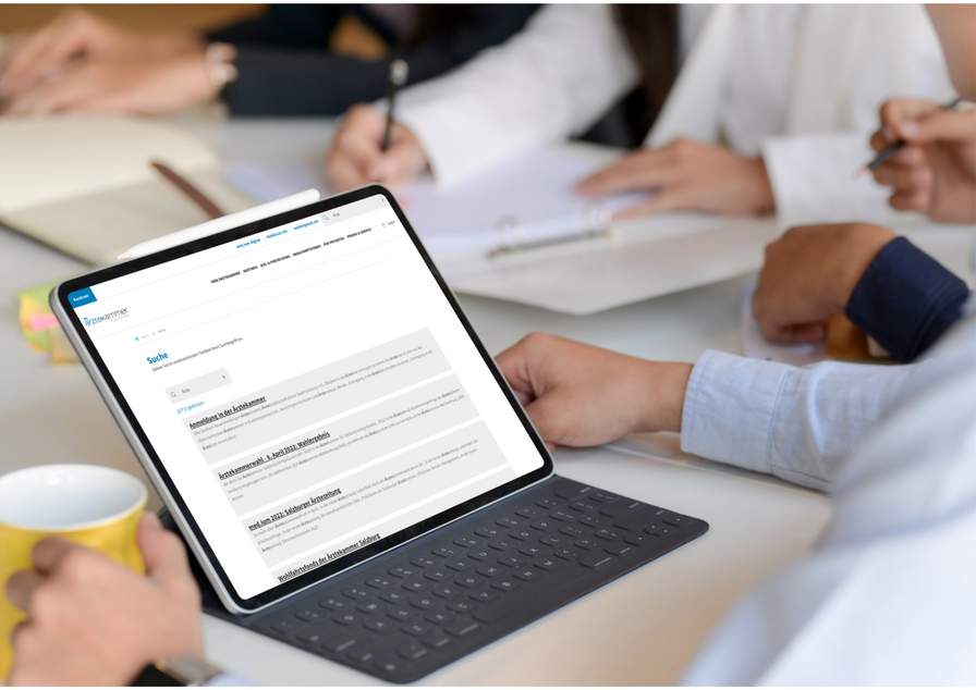 Ärztekammer für Salzburg - Suche Mindbreeze
