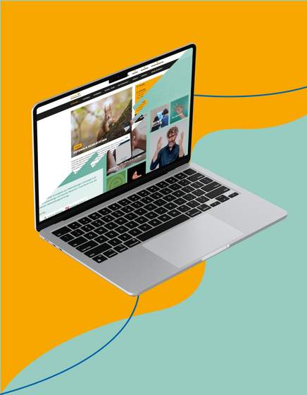 Grafische Darstellung beider Webseiten für das Seminar-Management-System