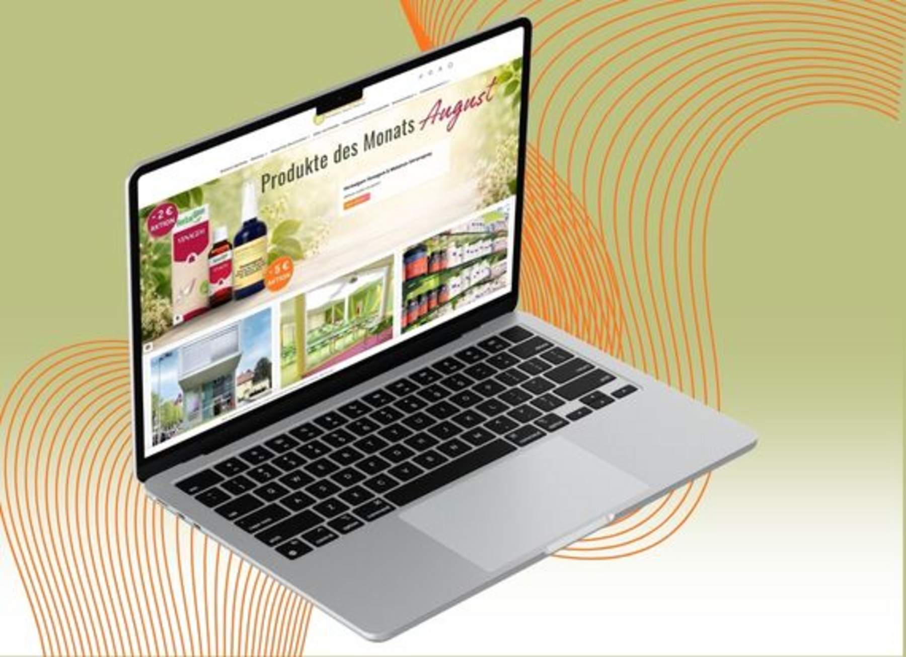Barrierefreiheit für Ihre Website Apotheke Metatron Website veranschaulicht auf einem Laptop