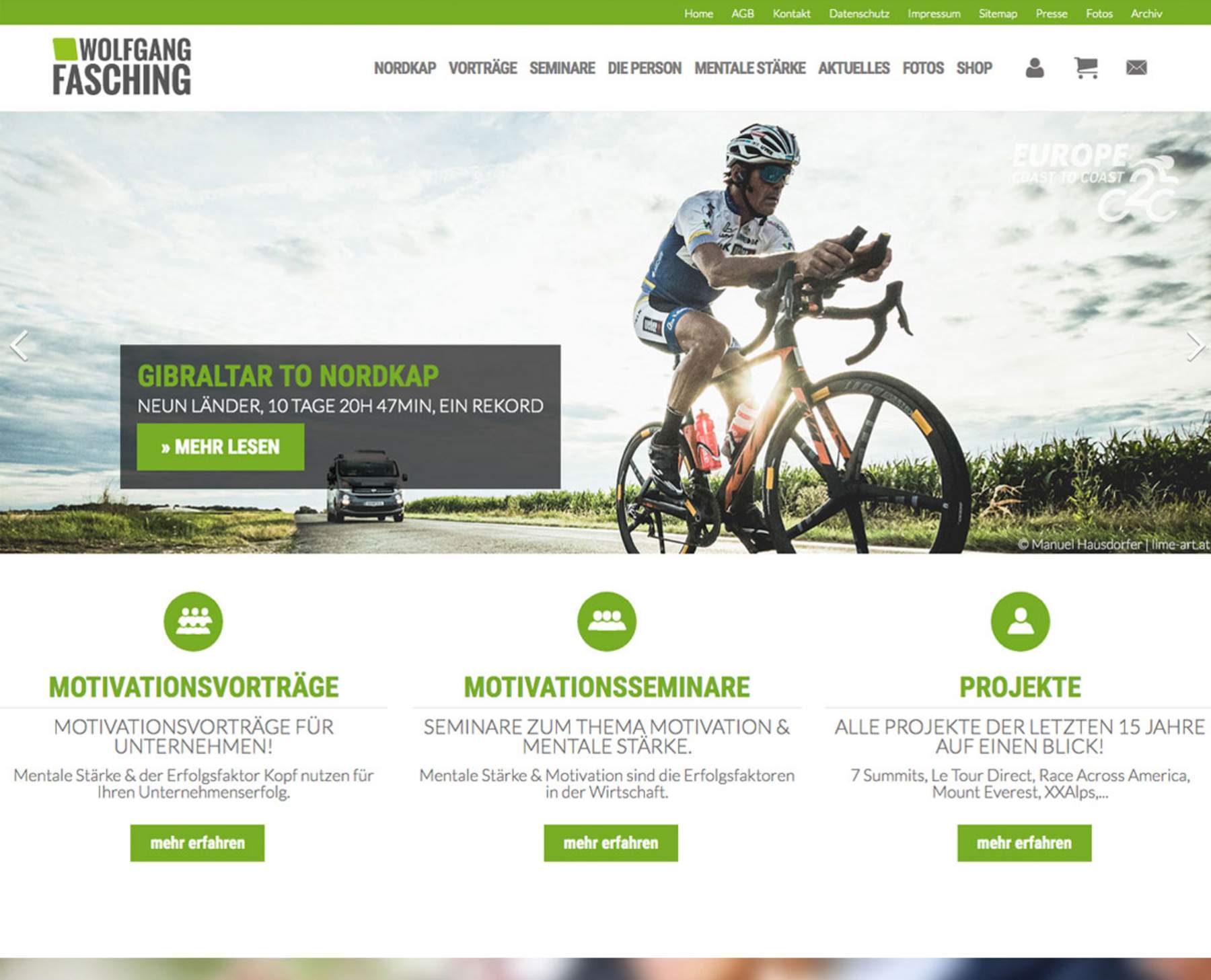 Wolfgang Fasching Homepage Wolfgang Fasching Homepage