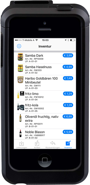 Pickware Mobile - Lager - Inventur Pickware Mobile - Lager - Inventur