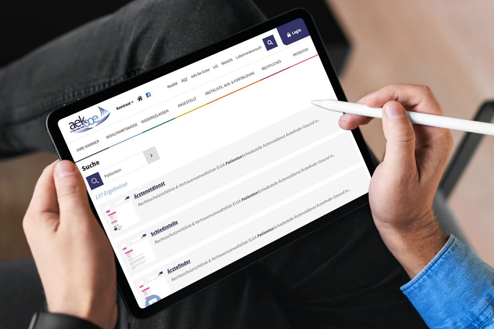 Ärztekammer für Oberösterreich - Suche Mindbreeze Ärztekammer für Oberösterreich - Suche Mindbreeze
