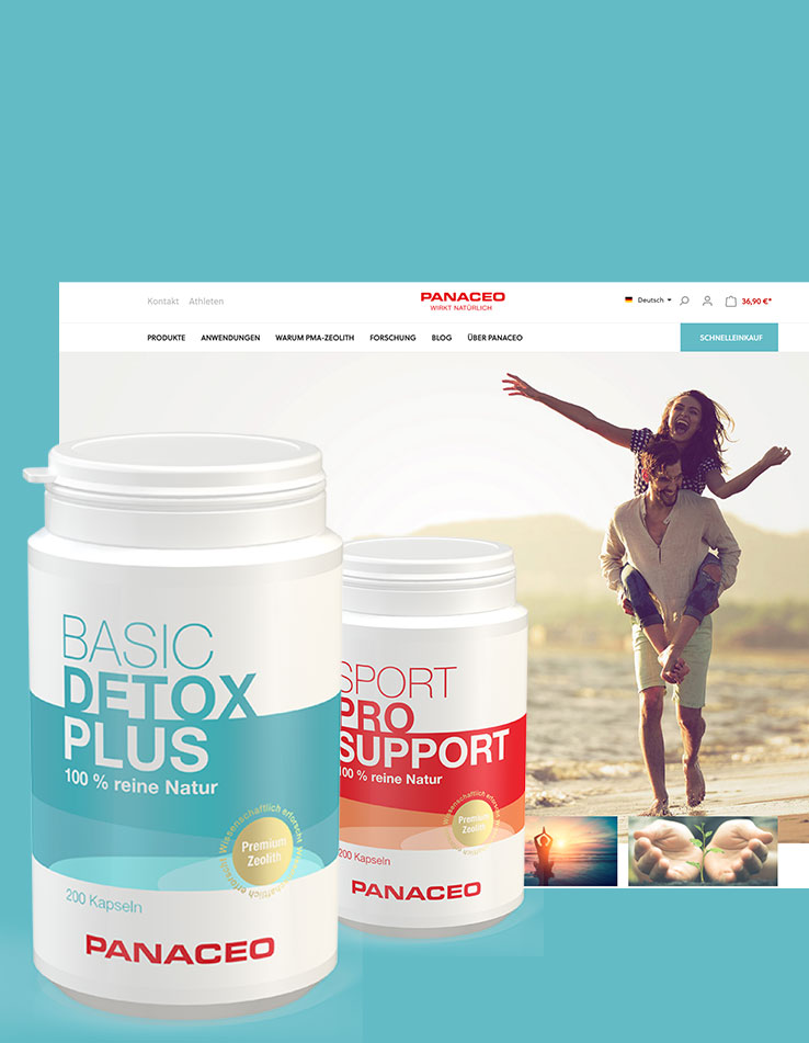 Panaceo Onlineshop - mit Shopware 6